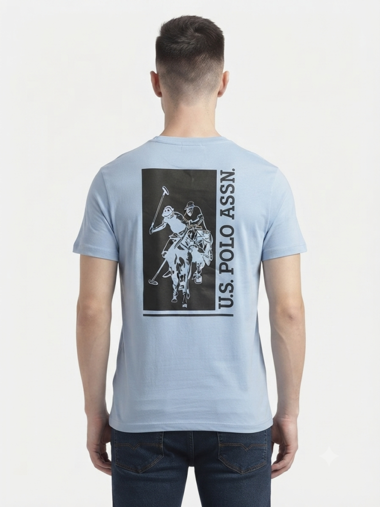 USPA D.co light grey t.shirt