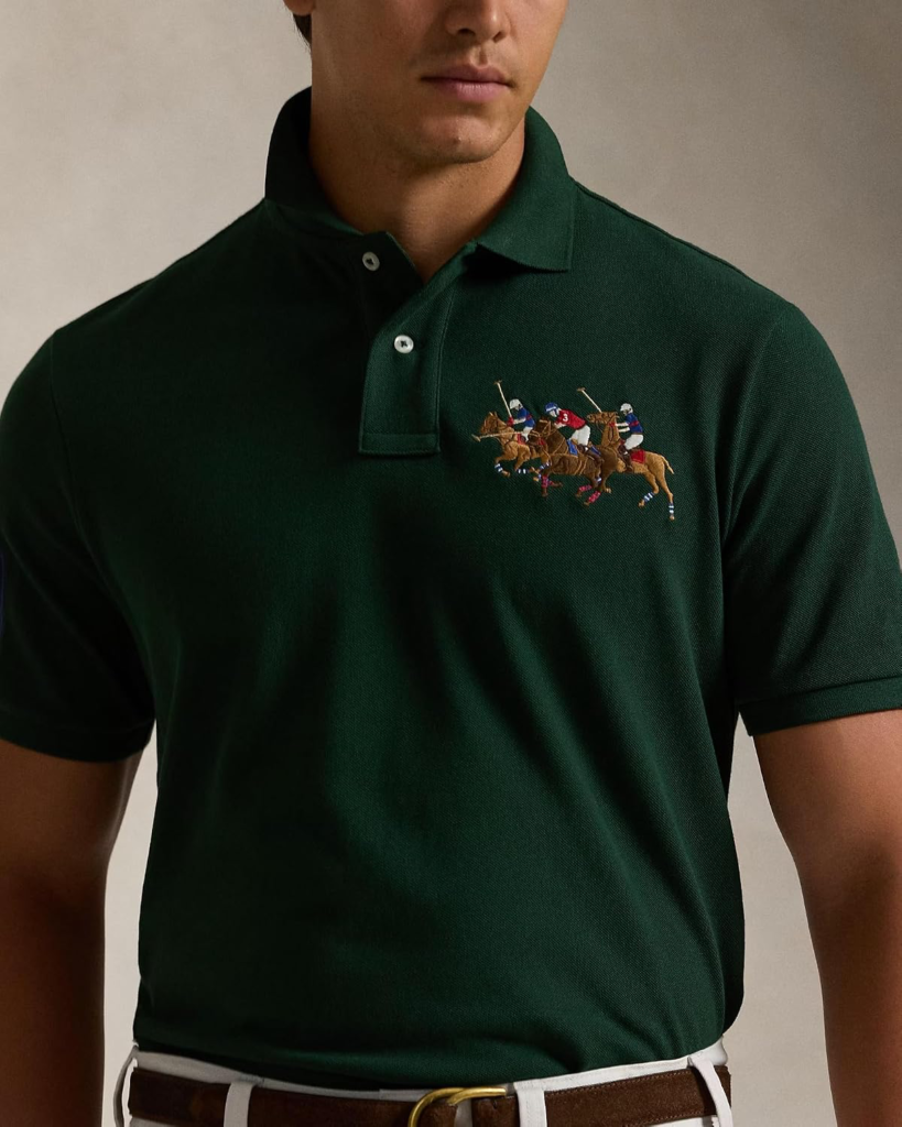 RL Triple Pony Forest Green