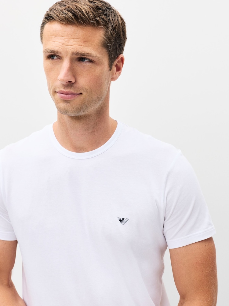EA white tshirt small logo