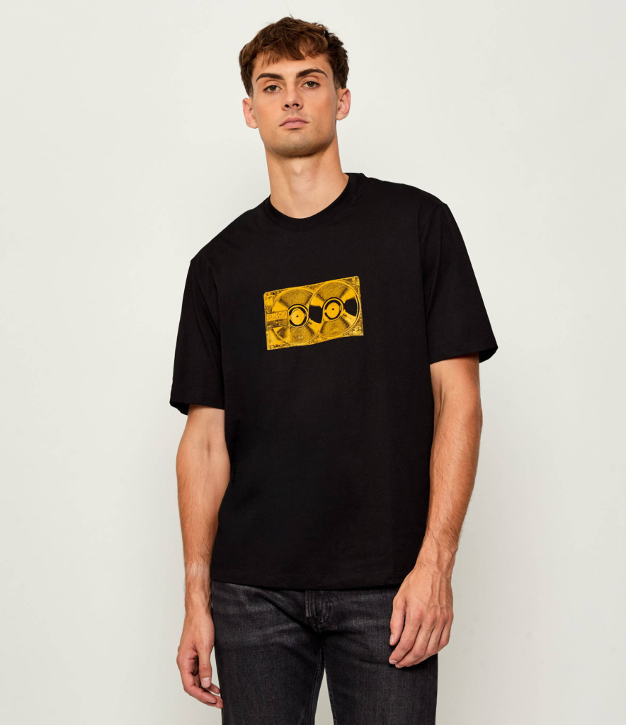 AX Black Cassette Tape T-Shirt