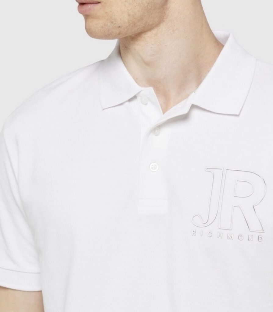 White JR Richmond Polo Shirt