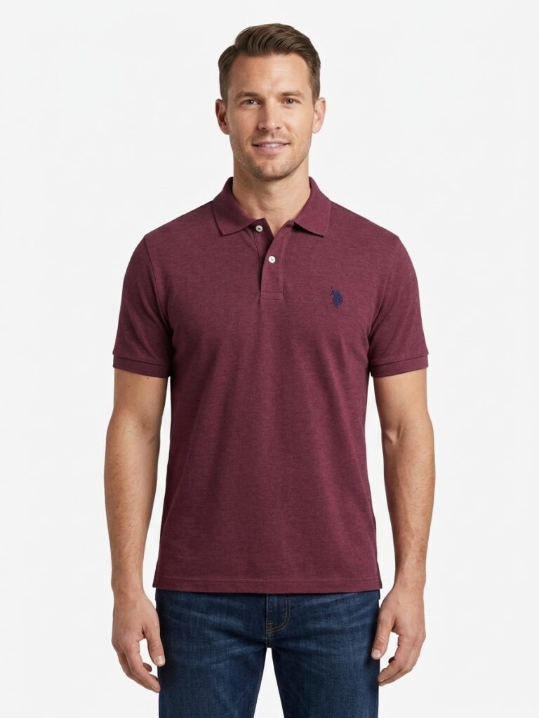 U.S. Polo Assn. Classic Burgundy Polo Shirt